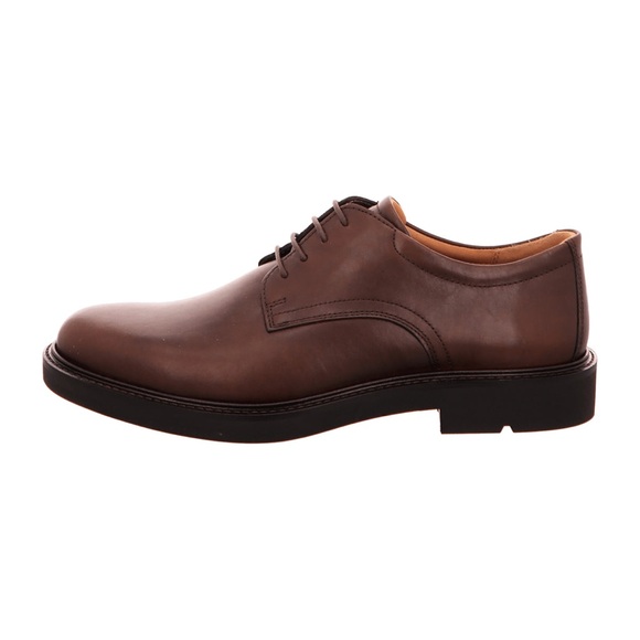 Ecco Metropole London Men's Stylish Brown Dress Shoes - Picture 3 of 9